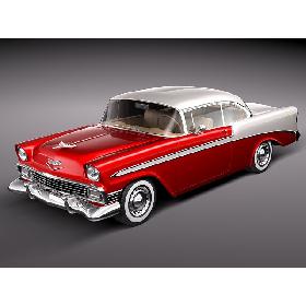 Chevrolet Bel Air 1956 hardtop coupe